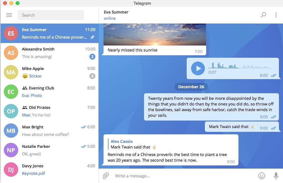 telegwam 和 Telegram X 速度实测